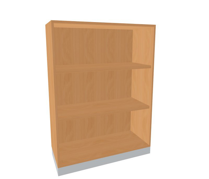 204-0013-76YDHcj2oCzCDKb Schrankregal 3 Fächer 800mm breit Serie dataline