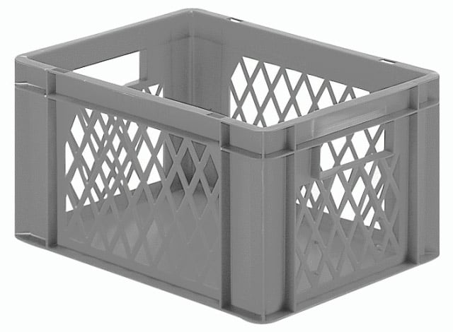 597-0060-30 Haener Norm-Stapelkasten Typ 2, Inhalt 18 Liter