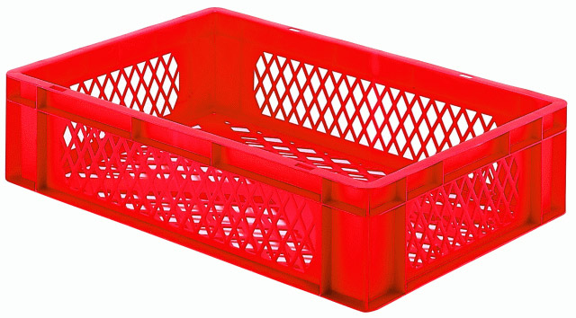 597-0071-20 Norm-Stapelkasten Typ 1, Inhalt 25 Liter