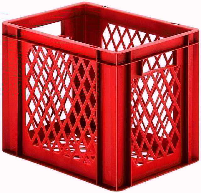 597-0065-20 Haener Norm-Stapelkasten Typ 1, Inhalt 27 Liter