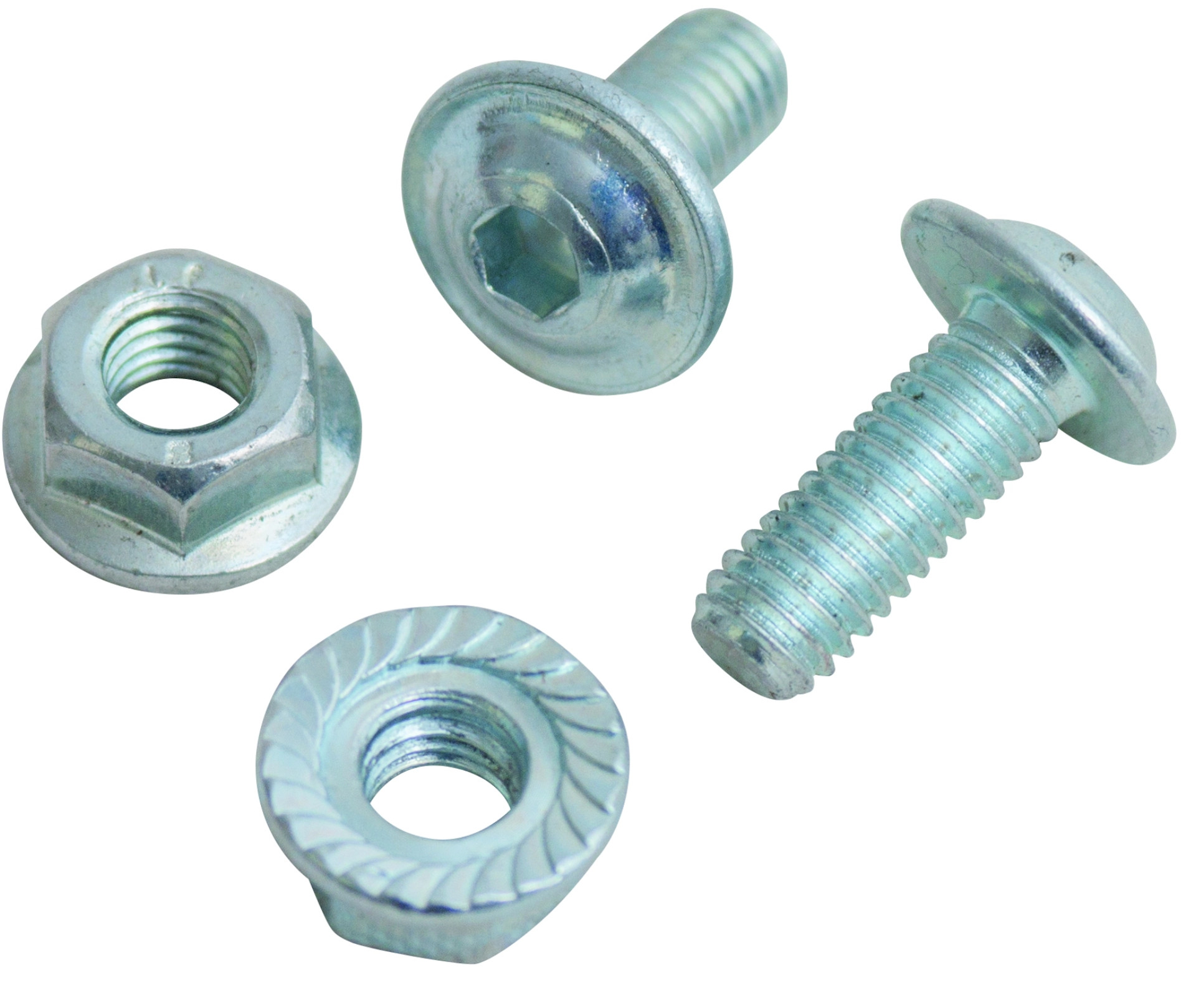 M6x12 Linsenschraube mit Innensechskant, VE = 10 Stück