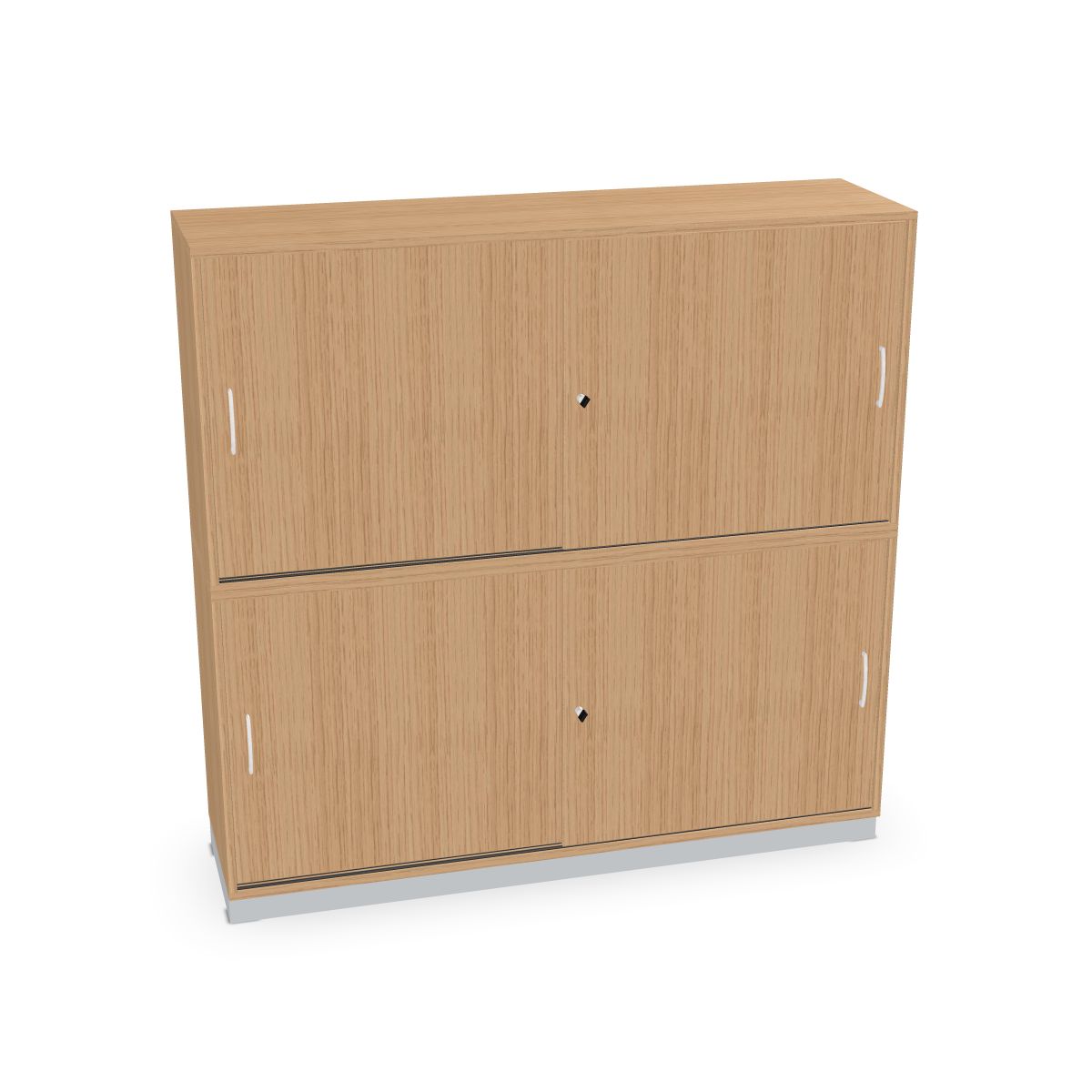 Schiebetürenschrank mit 4 Fächern Serie dataline