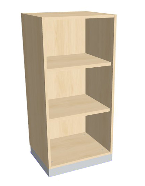 Schrankregal 3 Fächer 600mm breit Serie dataline