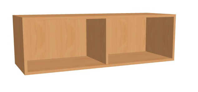 Aufsatz-Schrankregal 1 Ordnerhöhe 1200mm breit Serie dataline