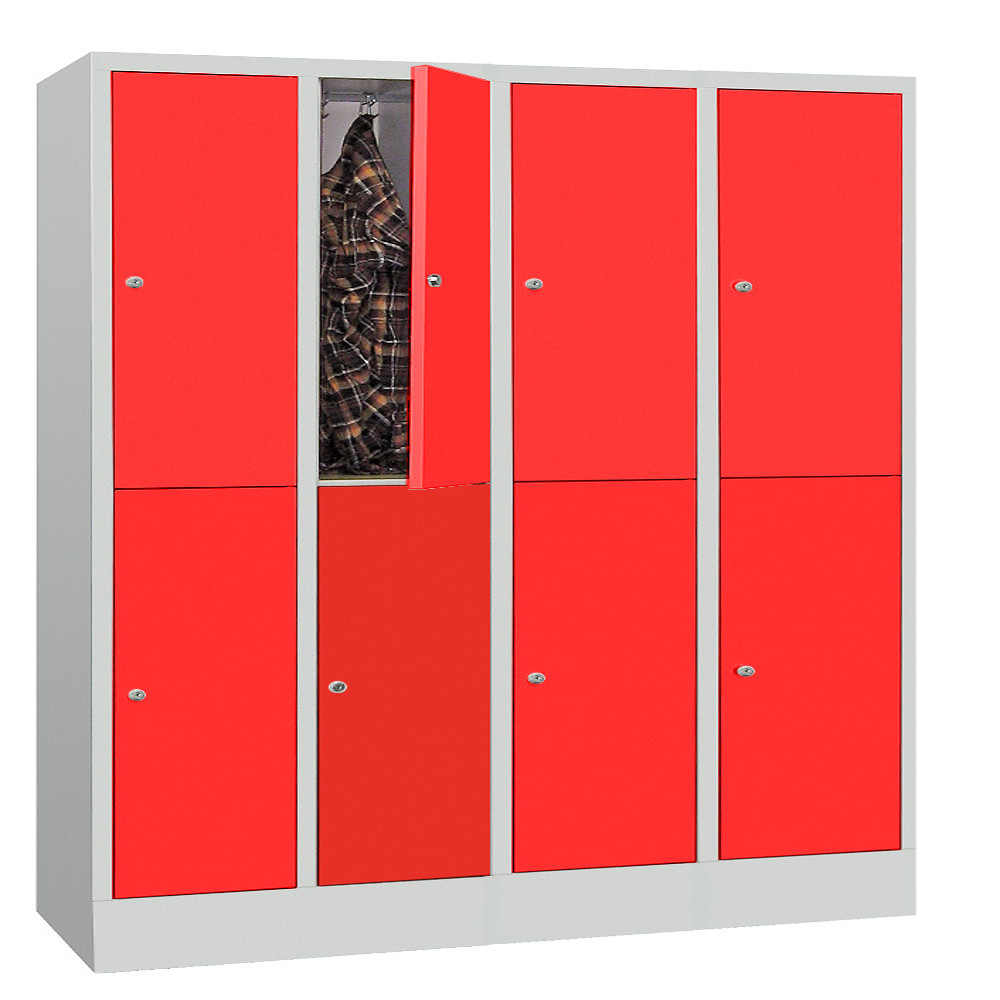 508-0148-3256ab4f7326166 Stahl-Schließfachschrank, 8 Fächer