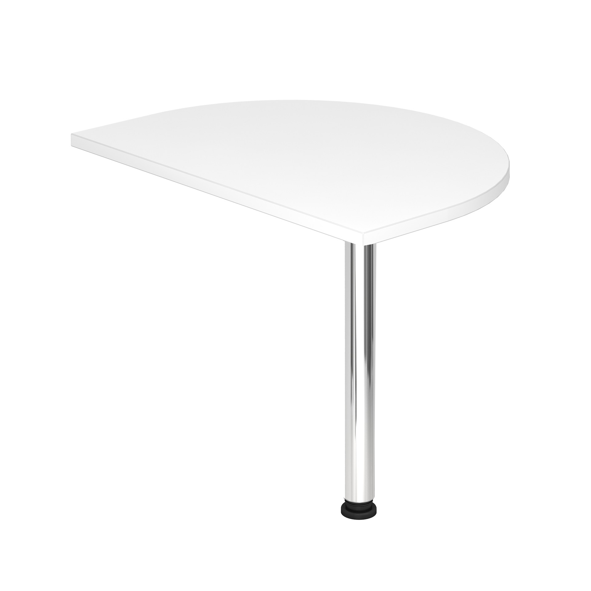 Konferenzansatz mit Standbein chrom, Serie orga N