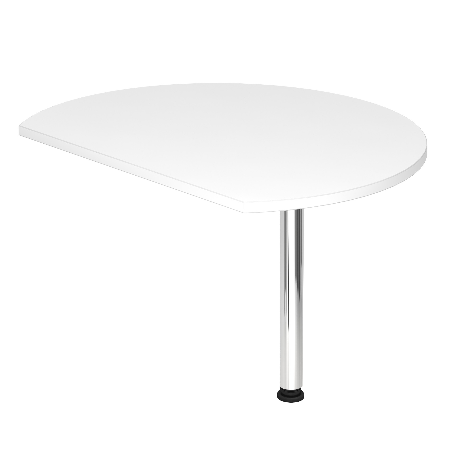 Konferenzansatz mit Standbein chrom, Serie orga N