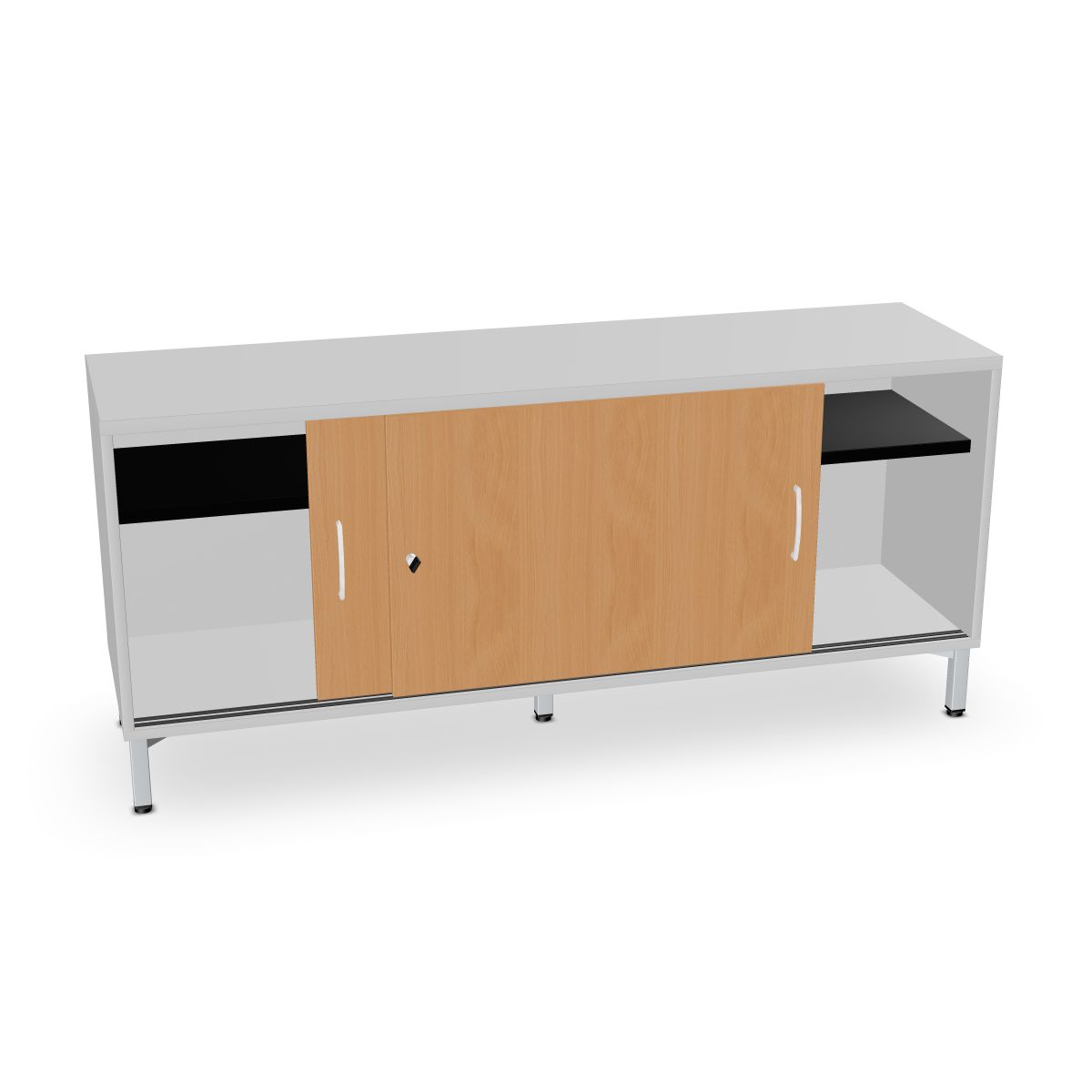 Schiebetürenschrank 1600 mm breit Serie dataline