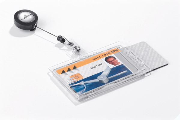 291-0085N5uhVXnzUPxte VE = 10 Stück Doppelbox mit Ausweishalter für Formate B 85 x H 54mm