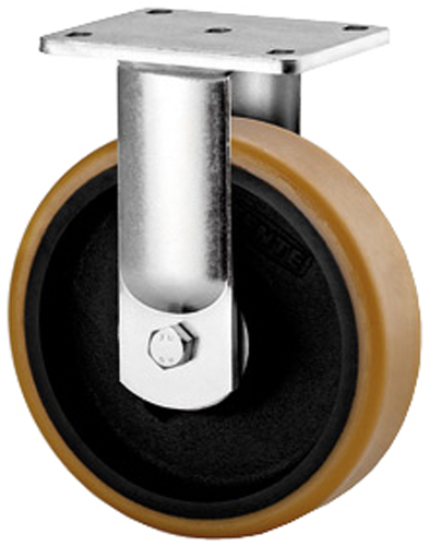 016-0220qPPYP93zpbmrz Schwerlast-Bockrolle mit Platte 135 x 110mm