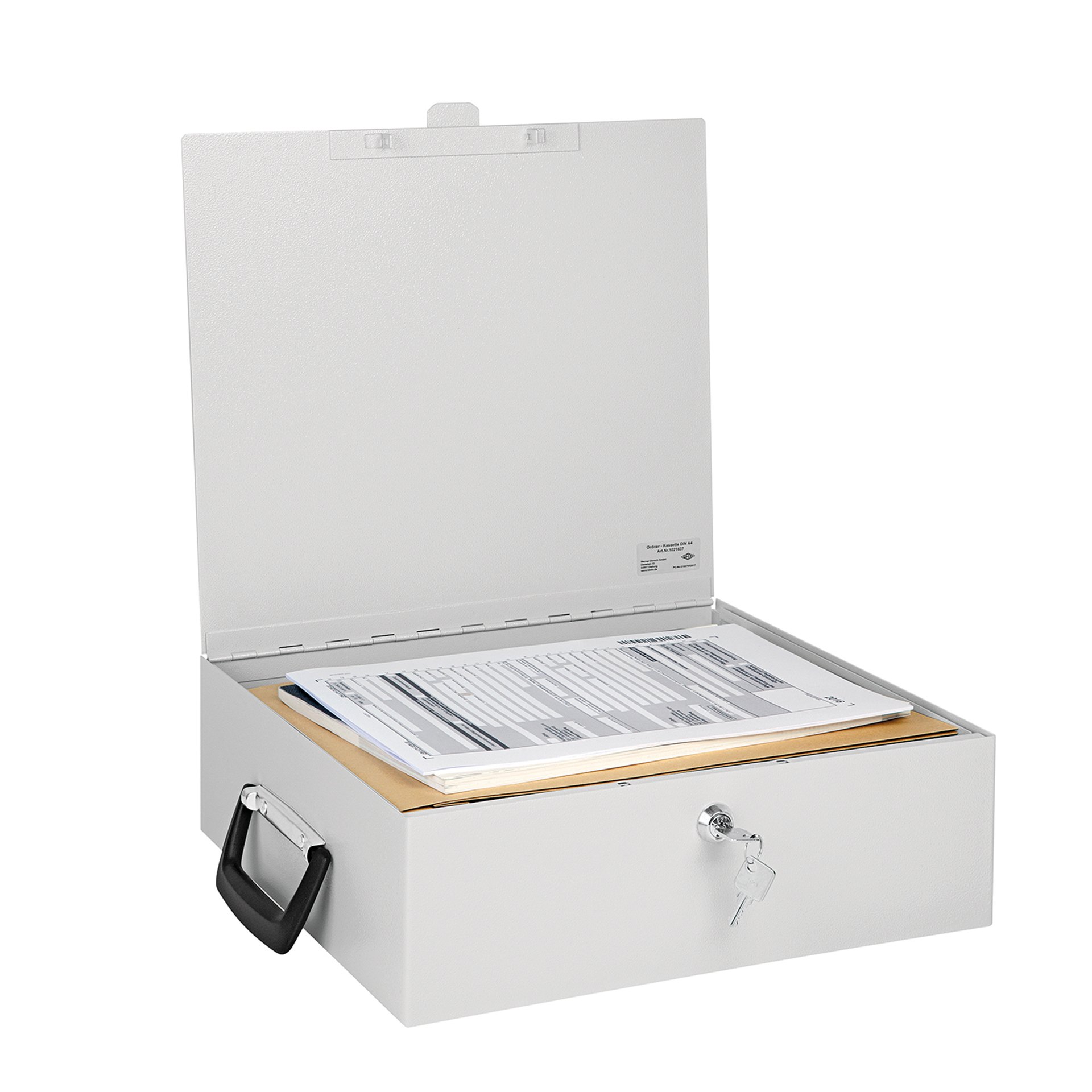 228-0040_S258 Dokumenten/Ordnerkassette lichtgrau