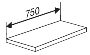 126-226457b2c145514fdvqBzE9do1YB3c Stahlboden ohne Anschlagkante für Serie Libra