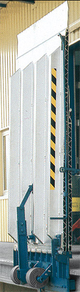 453-0049 Alu-Überladebrücke, stationär, B 1750 mm, Tragkraft 4000 kg