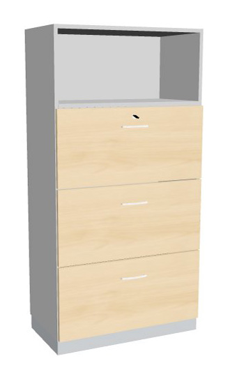 204-0101-42oNHI79olEEOTH Kombischrank-3 Breite 800mm Serie dataline