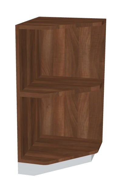 204-0554-80ic7cOv4XGE8Dr Abschluss-Eckregal rechts 2 Ordnerhöhen Serie dataline