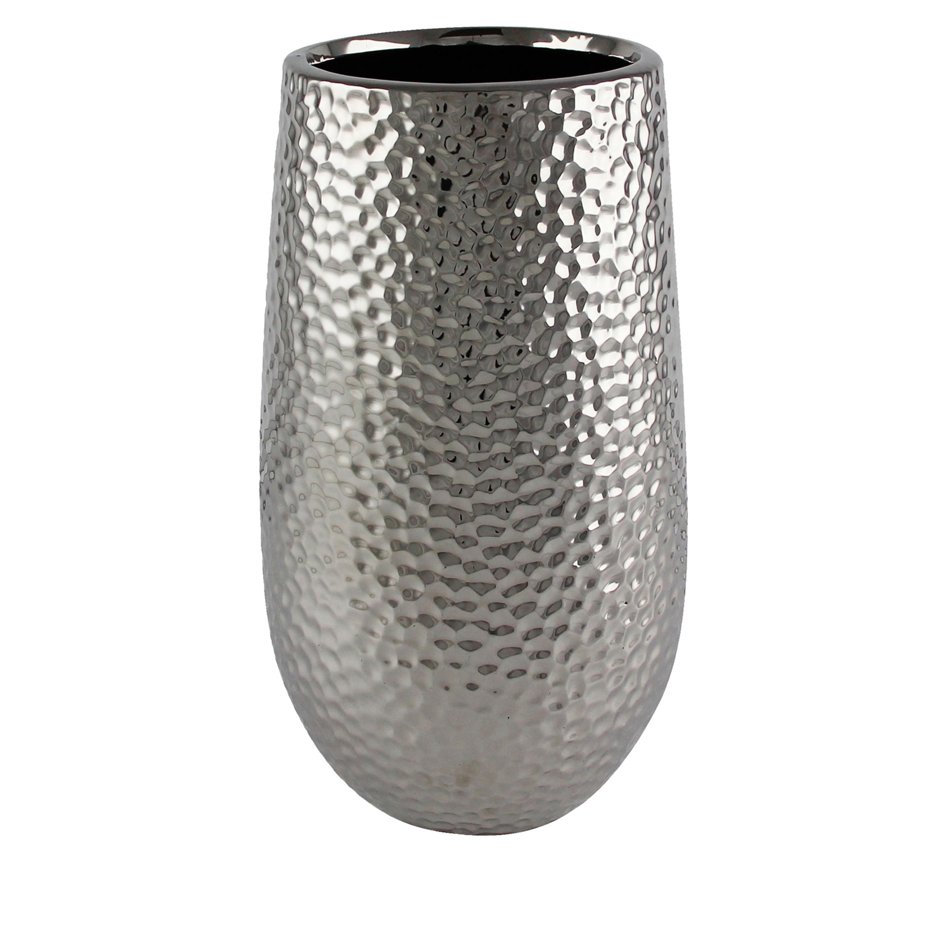 821-0038-13_F Kaheku Vase Coro silber