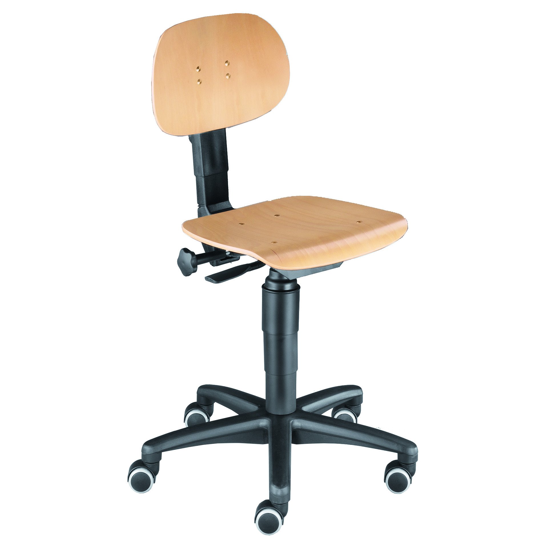 277-0048-00 Topstar Industrie-Drehstuhl Typ 1 mit Rollen