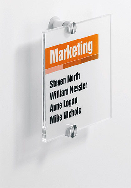 291-0161tUNjk7yBqaPJ3 Türschild CRYSTAL SIGN Typ 22 B 148 x H 148mm