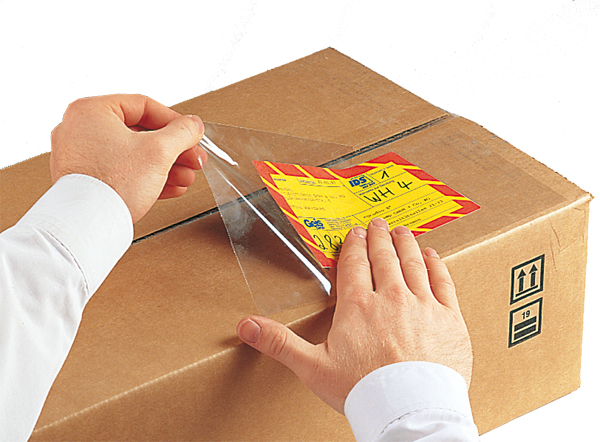 489-0155 Karton = 12 Rollen Adress-Schutzband