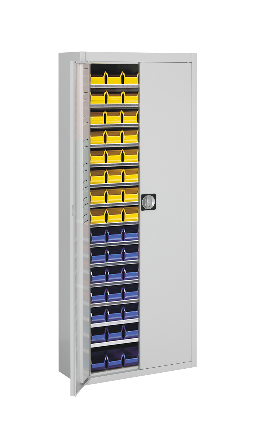 201-0078-00-schrank-mit-sichtlagerkaestenjpkEnoVdIdU0d Stahl-Schrank mit Kästen Gr. 5