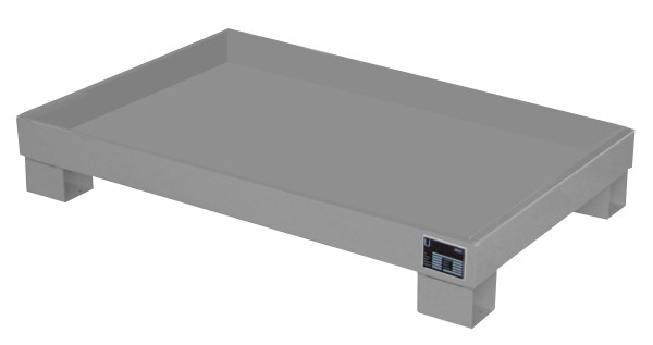 Auffangwanne, Auffangvolumen 60 Liter, ohne Gitterrost