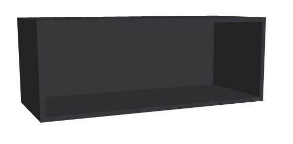 Aufsatz-Schrankregal 1 Ordnerhöhe 1000mm breit Serie dataline