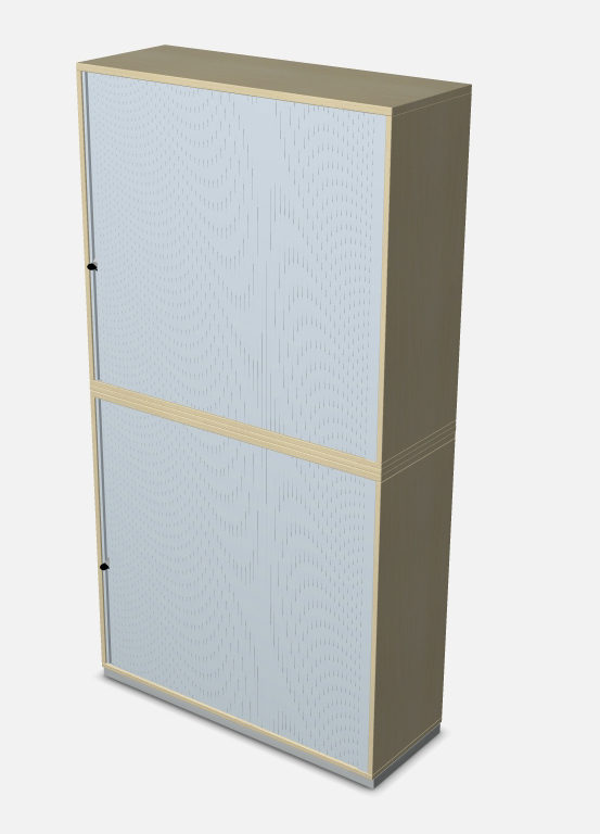 Querrollladenschrank links schließend