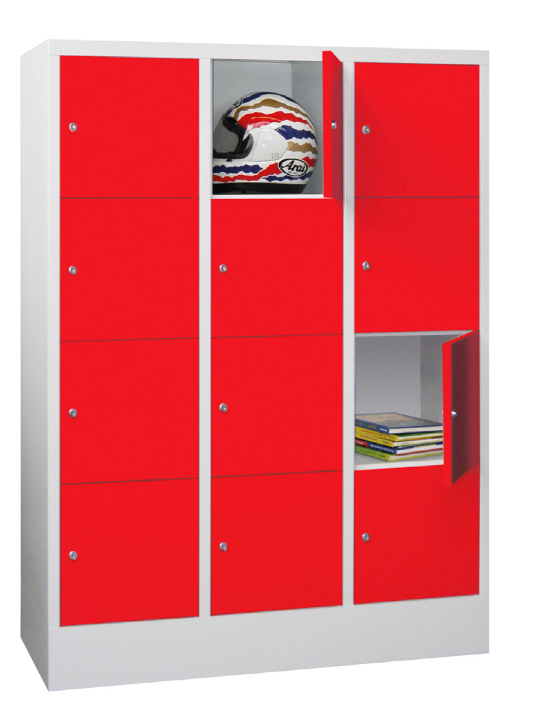 508-0124-3256a9ce6729dee Stahl-Schließfachschrank, 12 Fächer