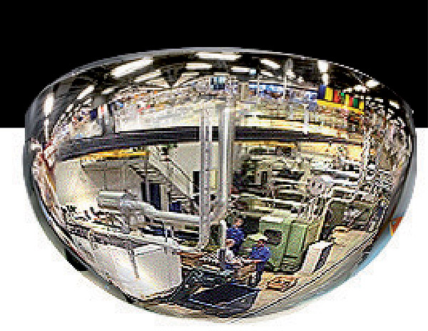 937-0108 Kuppelspiegel Typ KS, 180°, Acrylglas