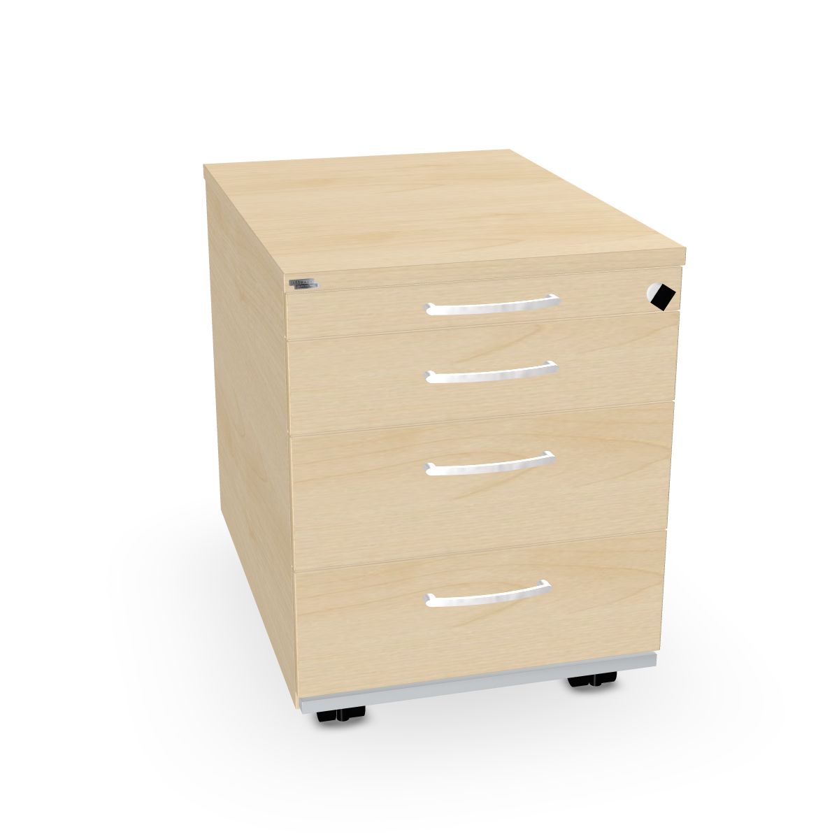 Untertisch-Rollcontainer 600 mm tief Serie dataline