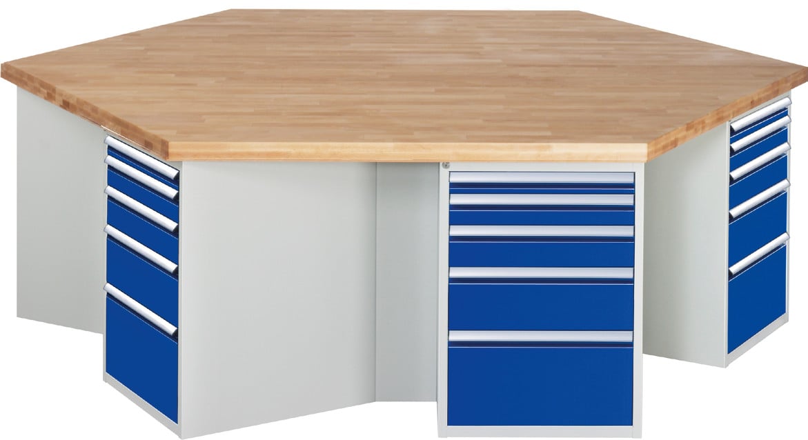 311-0870-3658402f18afa8b Gruppenwerkbank Typ 2 ohne Energieaufsatz