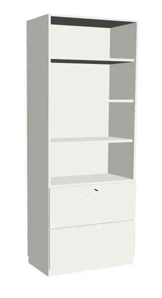 Kombischrank-17 Breite 1000mm Serie dataline