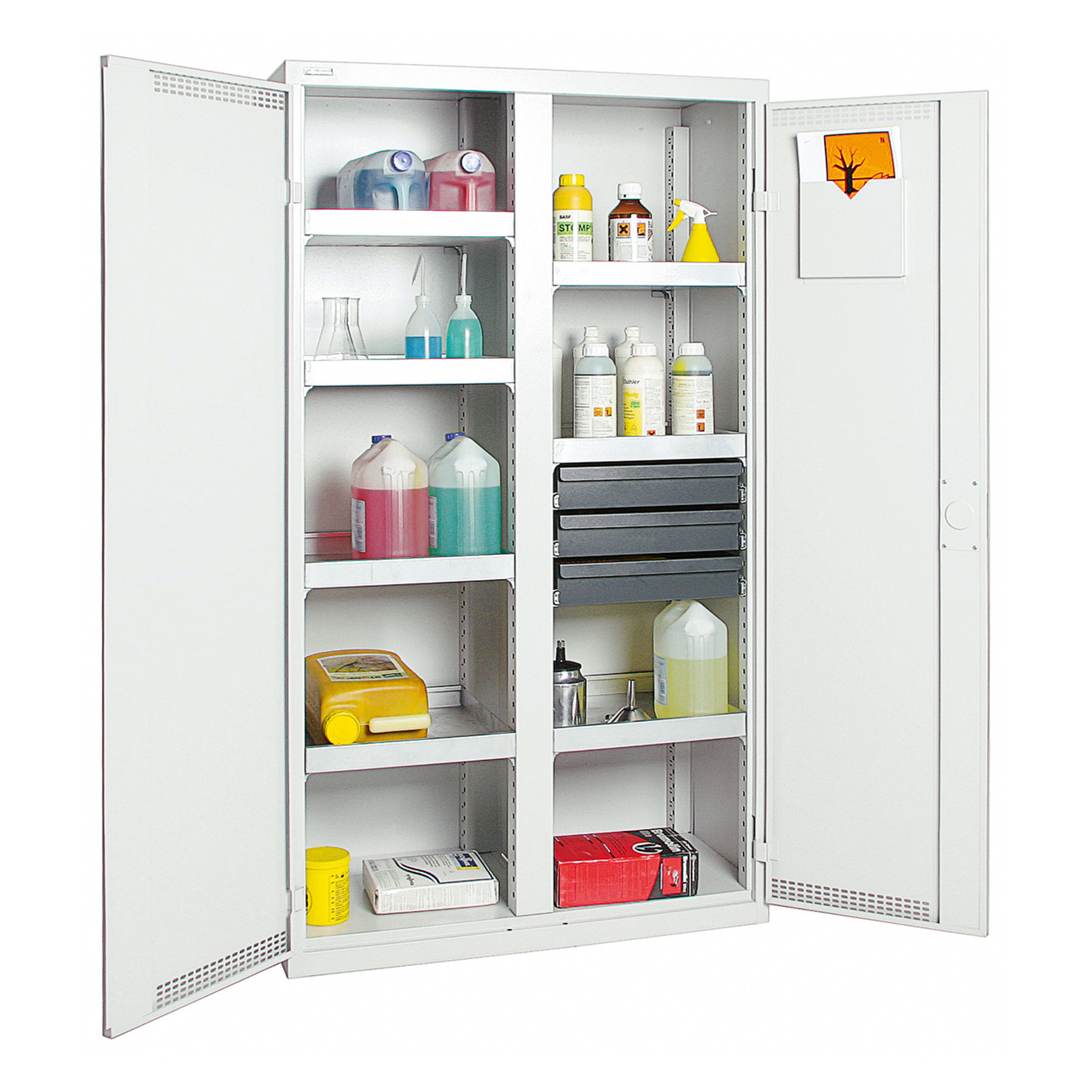 517-0535-330VZNvmkJcsaxh Stumpf Stahl-Flügeltürschrank