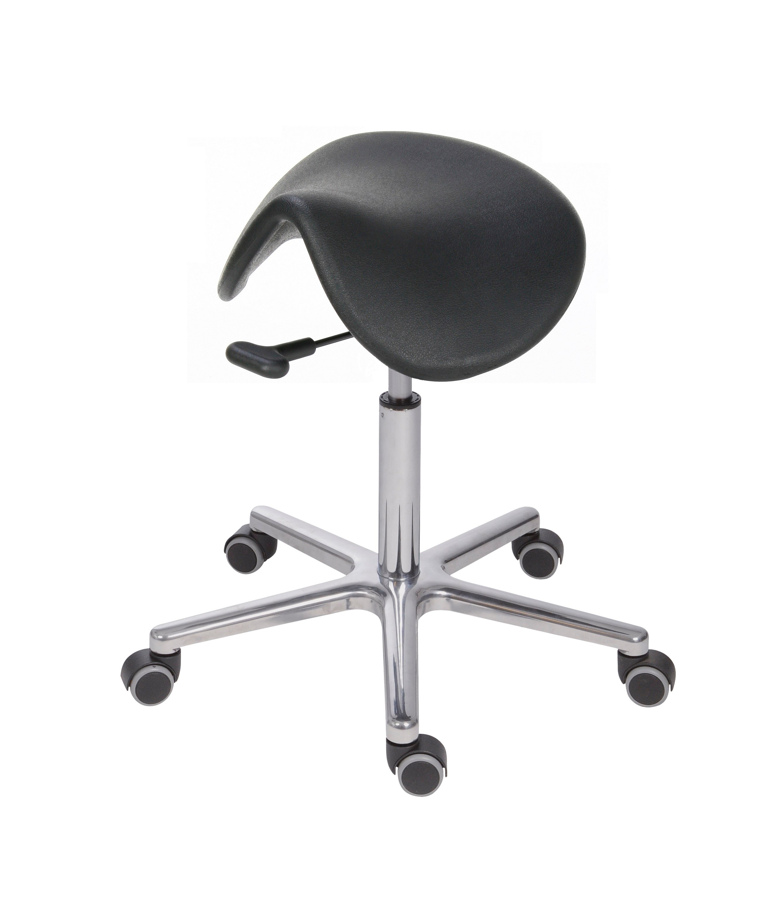 238-0088 Lotz Drehhocker mit Sattelsitz