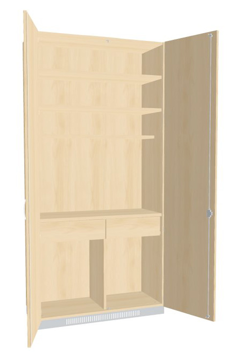 Kombischrank Pantry 1200x440x2320mm Serie dataline