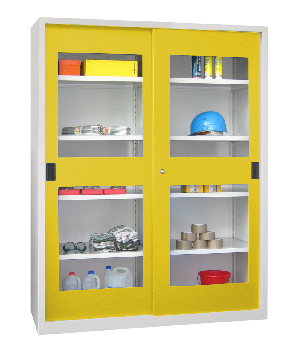 Fenster-Schiebetürenschrank 8 Böden