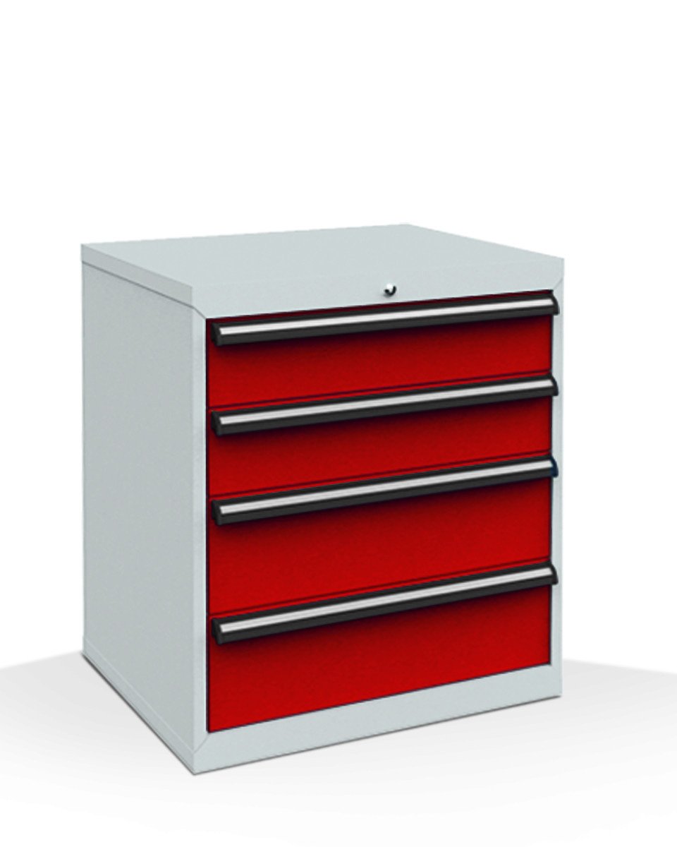 370-0030-3256c433e4a1825 Schubladenschrank Typ 9, 4 Schubladen, Serie 575