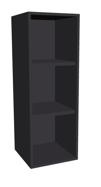 Aufsatz-Schrankregal 3  Ordnerhöhen 400mm breit Serie dataline