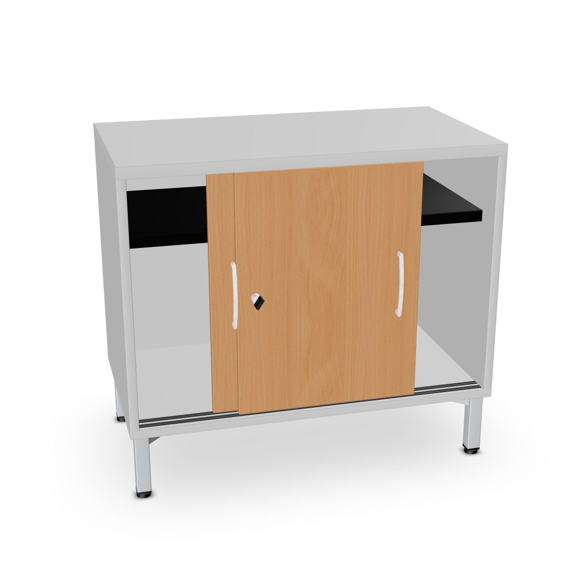 Schiebetürenschrank 800 mm breit Serie dataline