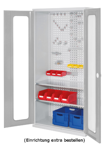 Werkzeugschrank mit Sichtfenster-Türen