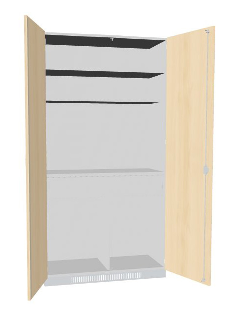 Kombischrank Pantry 1000x440x1945mm Serie dataline