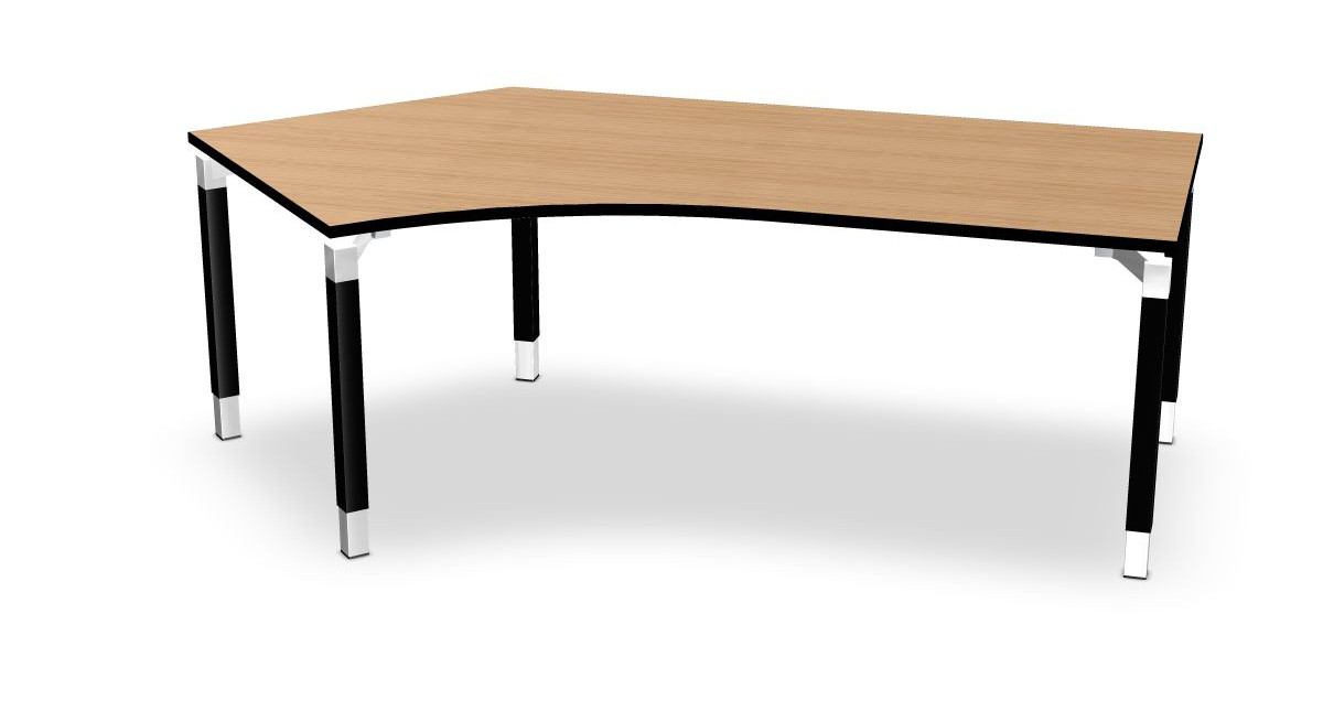 Kompakt-Schreibtisch links Serie dataline QQ