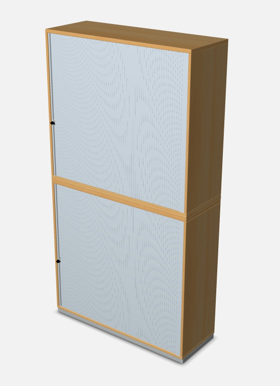 Querrollladenschrank links schließend