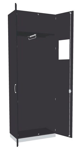 204-0090-99LVftOAJH4MZM5 Garderobenschrank Serie dataline