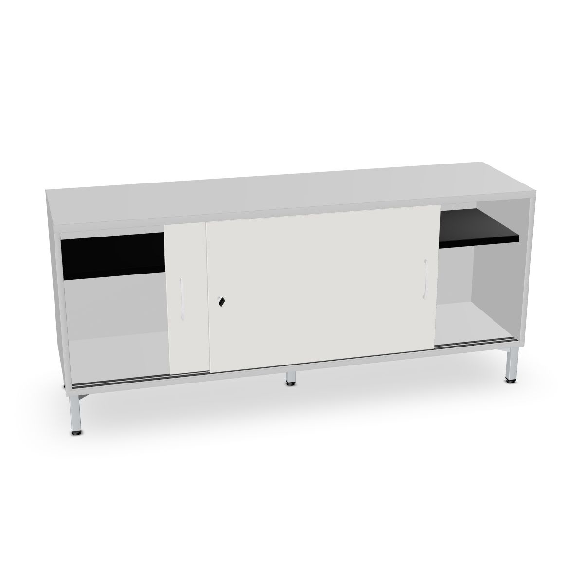 Schiebetürenschrank 1600 mm breit Serie dataline