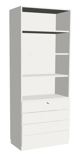 Kombischrank-18 Breite 1000mm Serie dataline