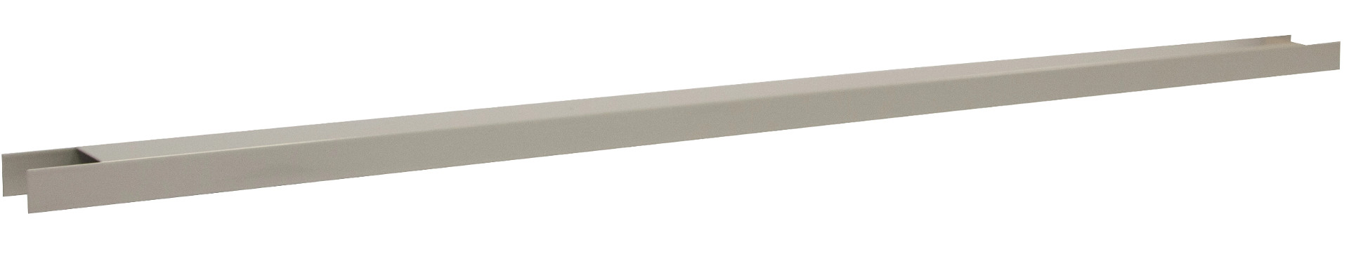 Schulte Füll-Leiste B 1000 mm RAL 7035 lichtgrau für Doppelregale (für Fachbodenträger)