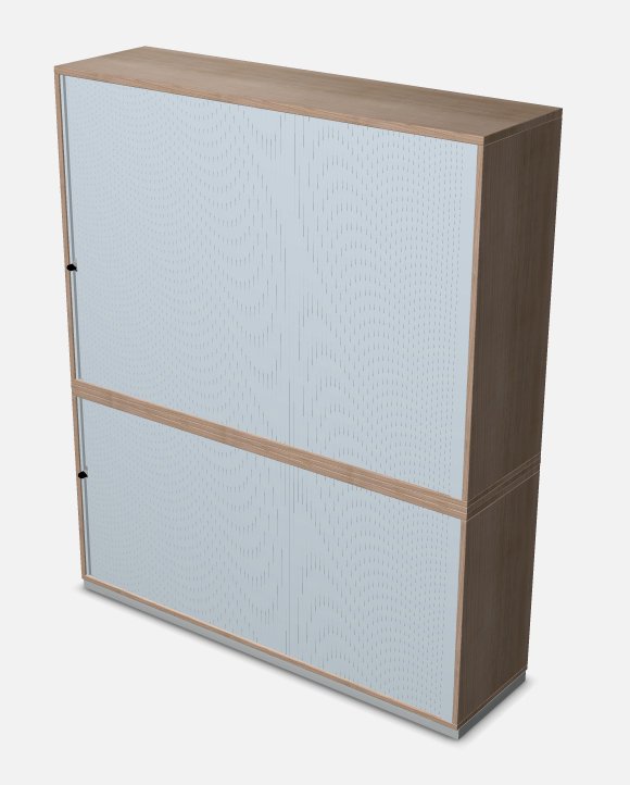 Querrollladenschrank links schließend