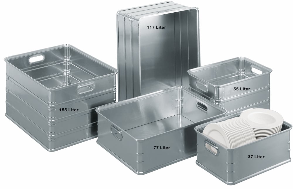 708-0049 Aluminium-Transportbehälter