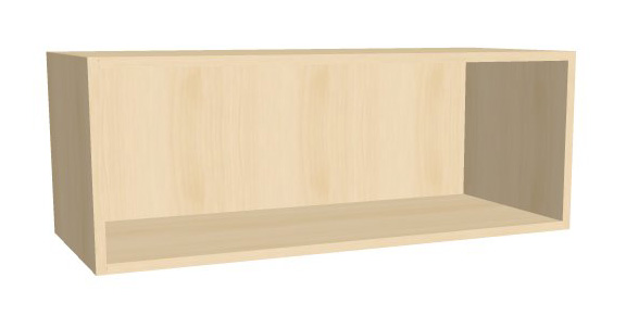 Aufsatz-Schrankregal 1 Ordnerhöhe 1000mm breit Serie dataline